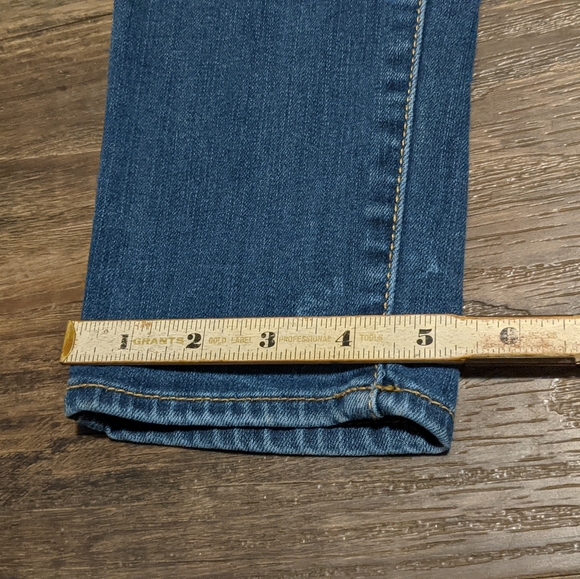 American Eagle Womens Blue Super Skinny Size 6 Reg 26" inseam - Picture 10 of 11